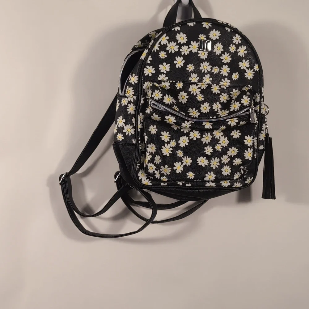 Justice DAISY Mini Black Backpack